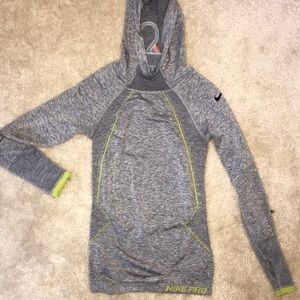 Nike pro athletic dry fit shirt